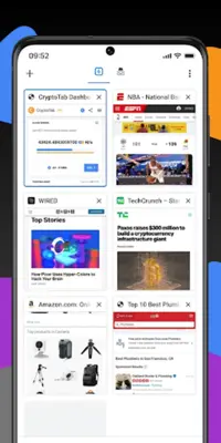 CryptoTab Browser Max Speed android App screenshot 1